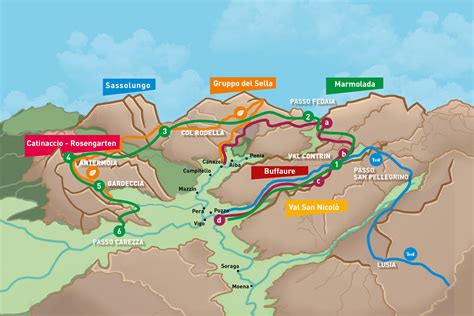 Mappa dell'area di ricerca e ritrovamento in Val di Non