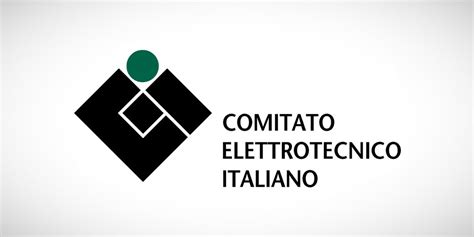 Logo del Comitato Elettrotecnico Italiano (CEI) su sfondo neutro