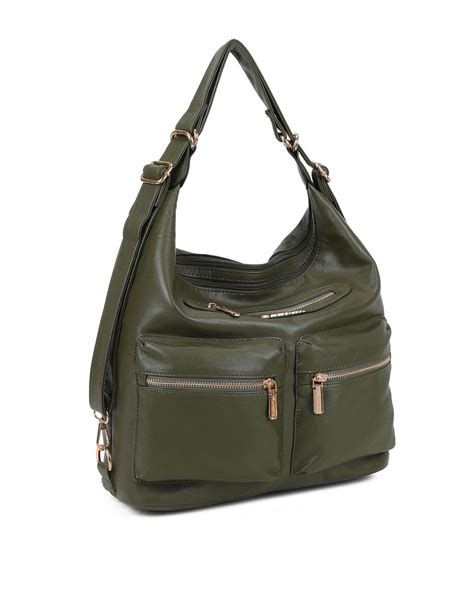 Schema organizzazione interna di una borsa con tasche e scomparti