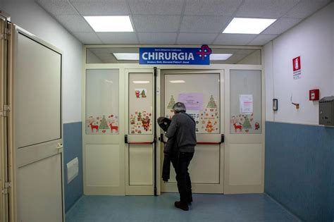 Schema organizzativo del reparto di chirurgia gastroenterologica del San Raffaele