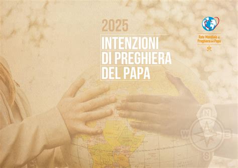 Infografica che elenca le categorie principali per le intenzioni di preghiera: Chiesa, governanti, bisognosi, comunità locale.
