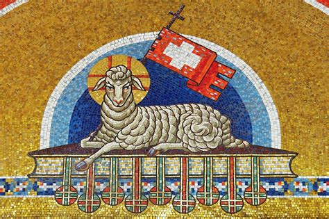 icona di agnello pasquale