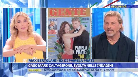 Infografica: cronologia del caso Mark Caltagirone con i personaggi principali