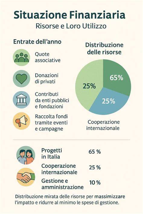 Infografica sulla distribuzione delle risorse sociali e caritative della Chiesa in Italia