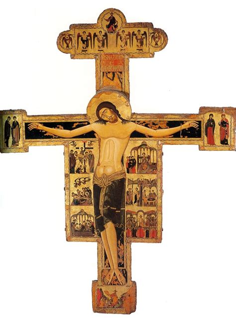 Crocifisso n. 20 del Maestro della Croce n. 20 al Museo San Matteo, con dettagli della sofferenza