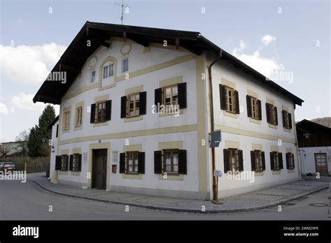 Foto della casa natale di Joseph Ratzinger a Marktl am Inn