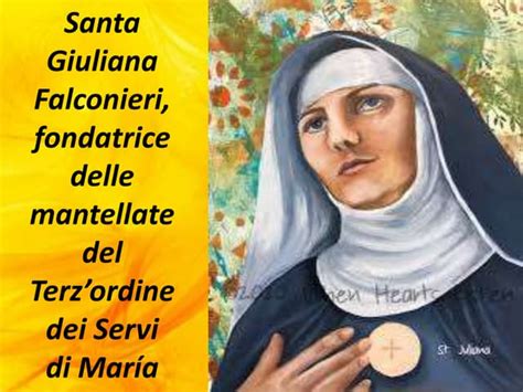 Illustrazione del miracolo eucaristico di Santa Giuliana Falconieri