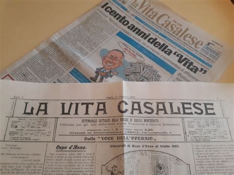 Copertina storica del settimanale La Vita Casalese