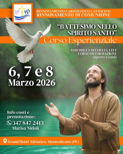 Rappresentazione del Battesimo nello Spirito Santo
