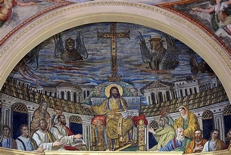 Mosaico della croce gemmata dalla Basilica di Santa Pudenziana, Roma