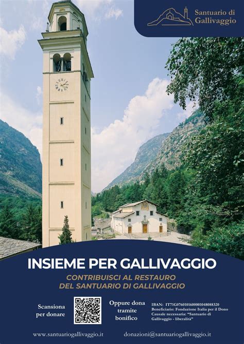 Interno del Santuario di Gallivaggio con dettaglio delle navate e degli affreschi