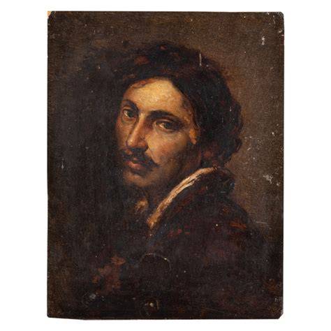 Ritratto di Cesare Beseghi, pittore accademico del XIX secolo