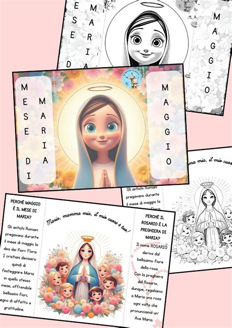 Immagine del Rosario o icona mariana per il mese di maggio