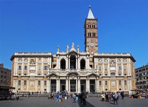 Antica rappresentazione della Basilica di Santa Maria Maggiore