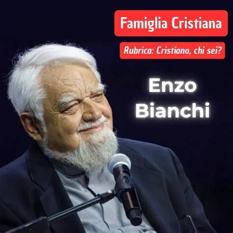 Ritratto di Enzo Bianchi in primo piano