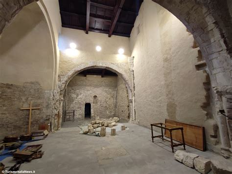 Schizzo o ricostruzione della cripta della Chiesa San Michele