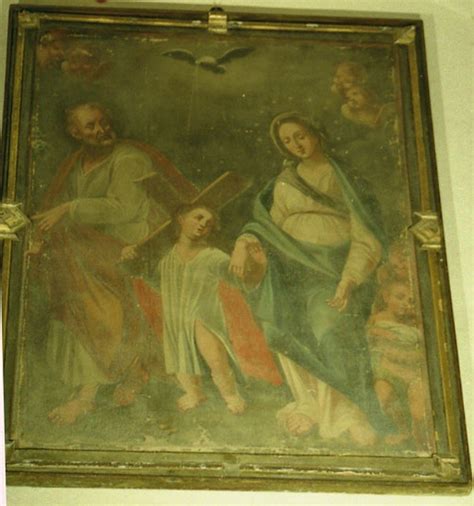 Dettaglio di un quadro di Domenico Provenzani nella chiesa di Agrigento