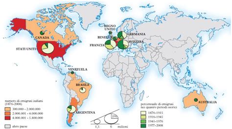 Mappa dell'emigrazione trentina in Brasile nel XIX secolo