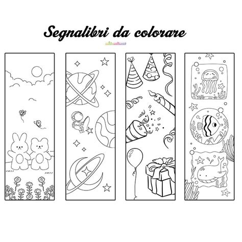 Esempi di segnalibri con versetti e disegni per bambini