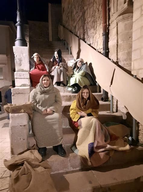 Presepe vivente organizzato dall'associazione 