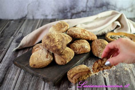 Dettaglio di pane artigianale dorato con grani antichi siciliani appena sfornato dal Forno Santa Rita