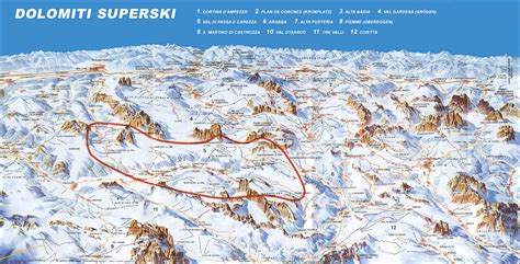 Illustrazione del logo Dolomiti Superski