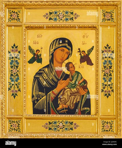 Icona della Madre del Perpetuo Soccorso restaurata