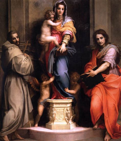 Analisi iconografica del piedistallo della Madonna delle Arpie di Andrea del Sarto