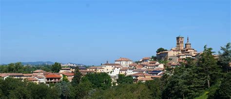 Vista panoramica di Lu Monferrato, un borgo tipico del Monferrato