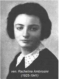 Ritratto o foto storica della Venerabile Rachelina Ferri