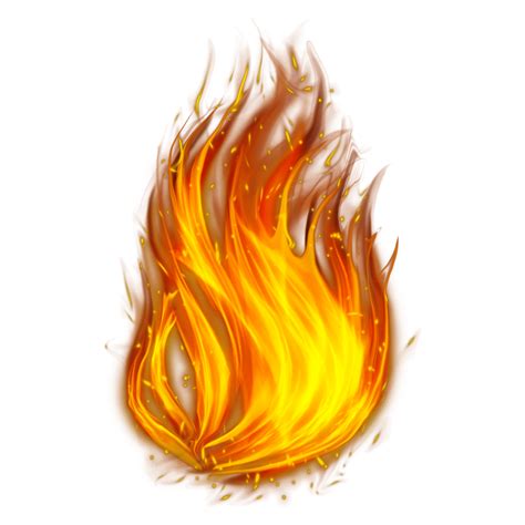 Effetto di un'arma in fiamme
