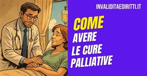 Infografica sulle cure palliative o sull'umanizzazione del fine vita