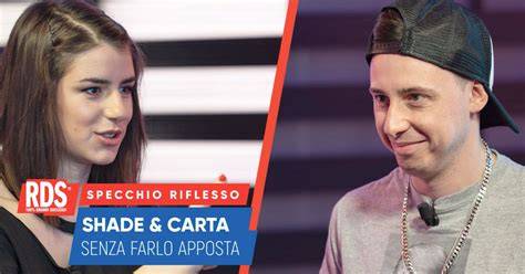 Foto promozionale di Shade e Federica Carta durante la partecipazione al Festival di Sanremo