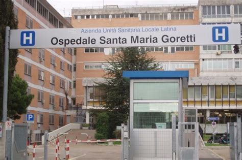 Foto esterna dell'Ospedale Santa Maria Goretti di Latina