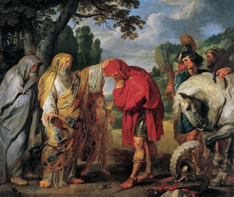 Dipinto di Rubens raffigurante Publio Decio Mure che assiste all'interpretazione dei segni durante il sacrificio (1616 - 1617)