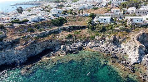Foto panoramica della Grotta Porcinara al tramonto