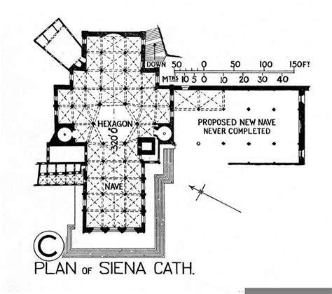 Pianta della Cattedrale di Siena