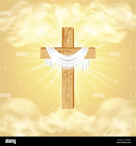 illustrazione della croce di Cristo e persone che ricevono la grazia