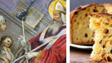 icona di San Biagio che benedice un bambino con una spina in gola e animali mansueti