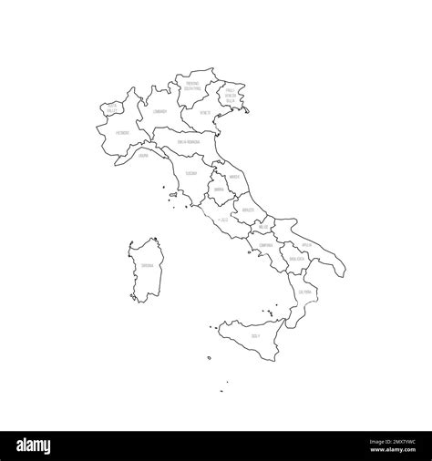 Mappa storica della Sabina, con indicazione delle divisioni amministrative e delle principali città