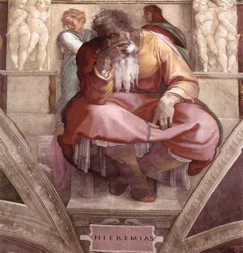 illustrazione del profeta Geremia gettato nella cisterna