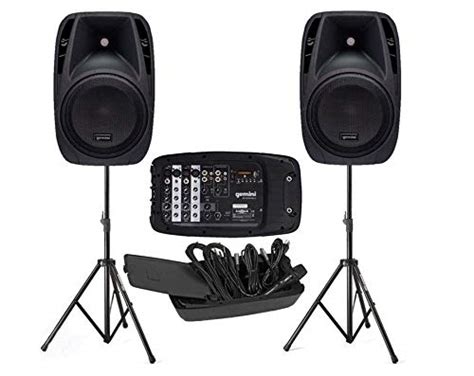 Foto: impianto audio portatile professionale in uso durante una processione