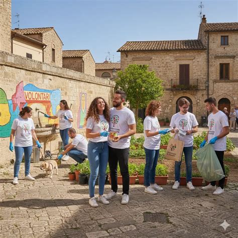 Foto dei volontari impegnati nella raccolta e smistamento di beni di prima necessità presso la struttura.