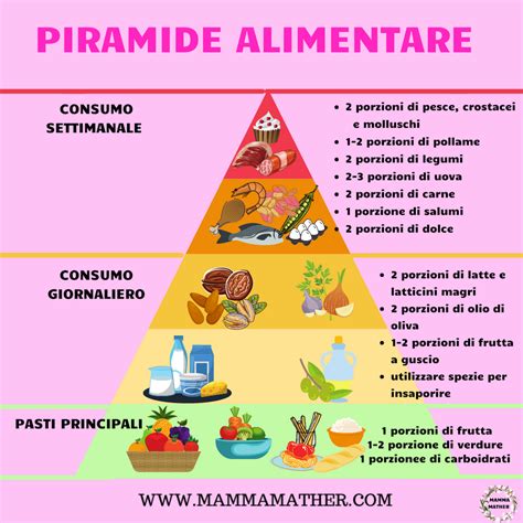 grafico con la piramide alimentare per lucertole onnivore