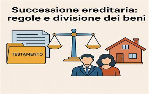 illustrazione sul concetto di successione ereditaria