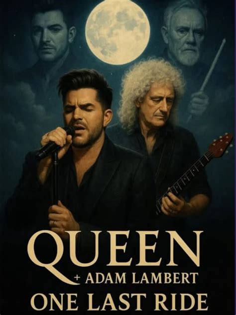 Queen + Adam Lambert che si esibiscono al Giubileo di Platino di fronte a Buckingham Palace