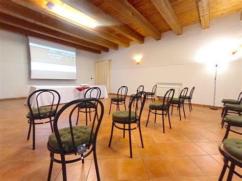 Interno della Casa di Spiritualità o una delle sale riunioni