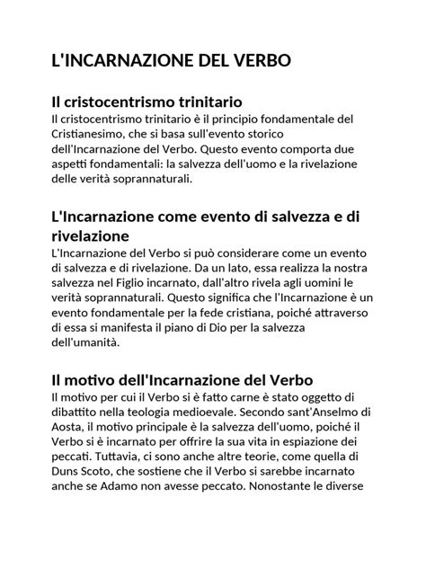 Schema teologico che illustra il legame tra l'Incarnazione del Verbo nel seno di Maria e l'Assunzione corporea