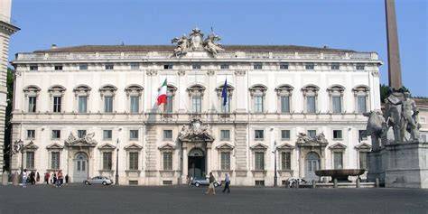 Foto del Palazzo del Quirinale, sede della Presidenza della Repubblica Italiana