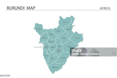 Mappa del Burundi con focus su Mataka o foto di progetti di solidarietà